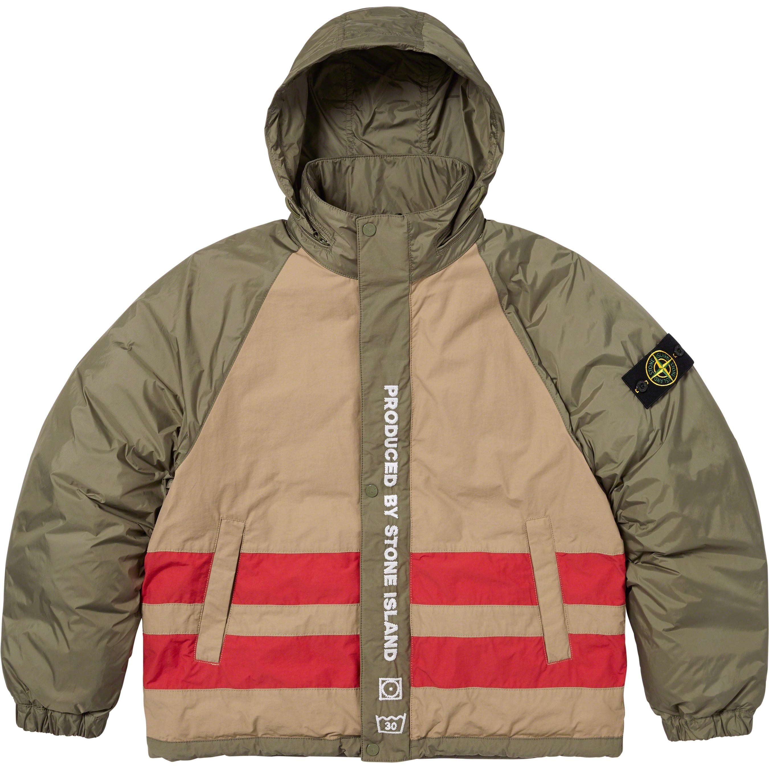 Supreme®/Stone Island® Reversible Down Puffer Jacket view 9